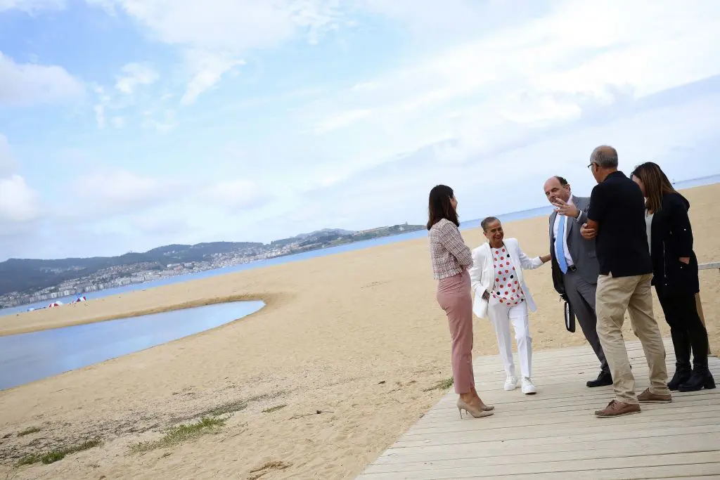 Visita a la Playa de Nigrán